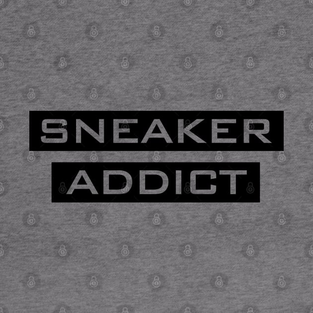 Sneaker Addict Strips blk by Tee4daily